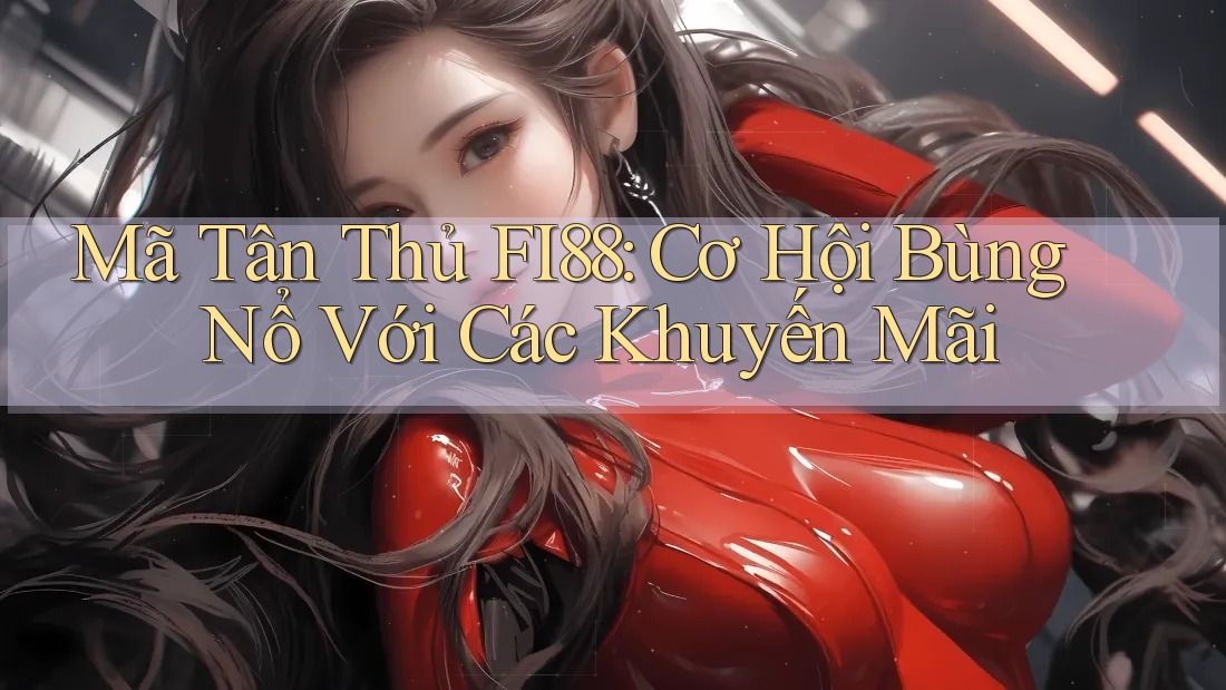 Mã Tân Thủ FI88: Cơ Hội Bùng Nổ Với Các Khuyến Mãi