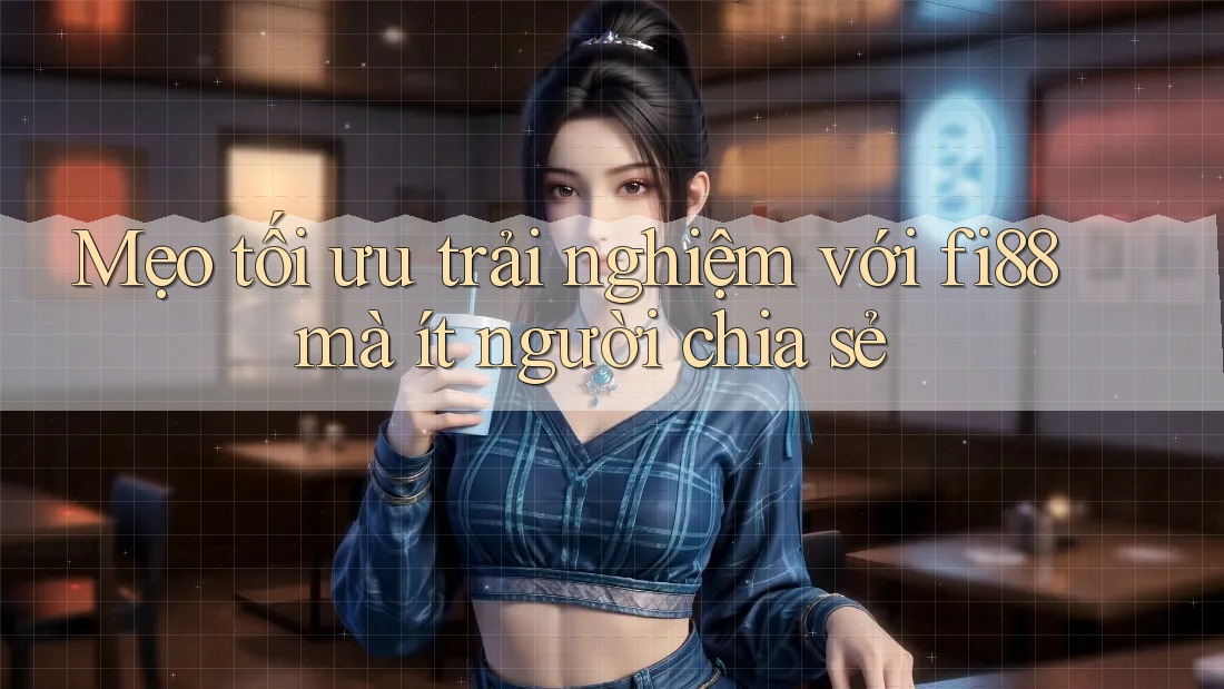 Mẹo tối ưu trải nghiệm với fi88 mà ít người chia sẻ Mẹo tối ưu trải nghiệm với fi88 mà ít người chia sẻ