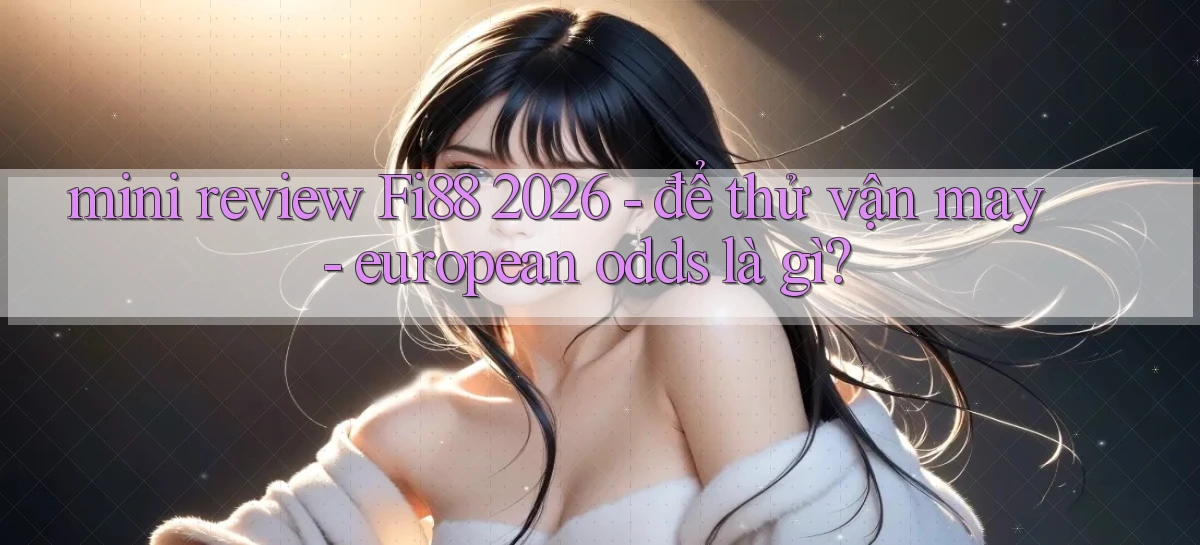 mini review Fi88 2026   để thử vận may   european odds là gì