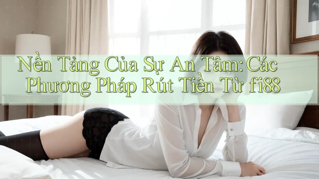 Nền Tảng Của Sự An Tâm: Các Phương Pháp Rút Tiền Từ fi88 Nền Tảng Của Sự An Tâm: Các Phương Pháp Rút Tiền Từ fi88