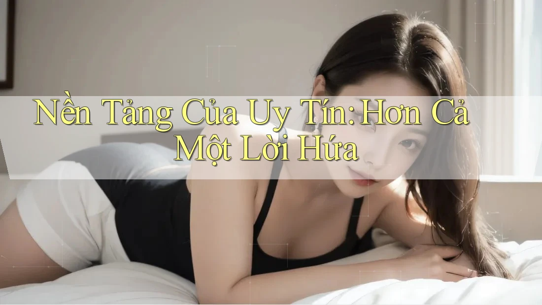 Nền Tảng Của Uy Tín: Hơn Cả Một Lời Hứa