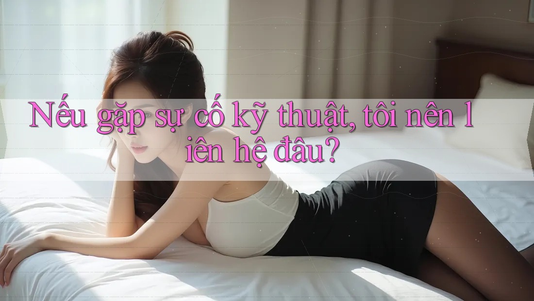 Nếu gặp sự cố kỹ thuật, tôi nên liên hệ đâu? Nếu gặp sự cố kỹ thuật, tôi nên liên hệ đâu?