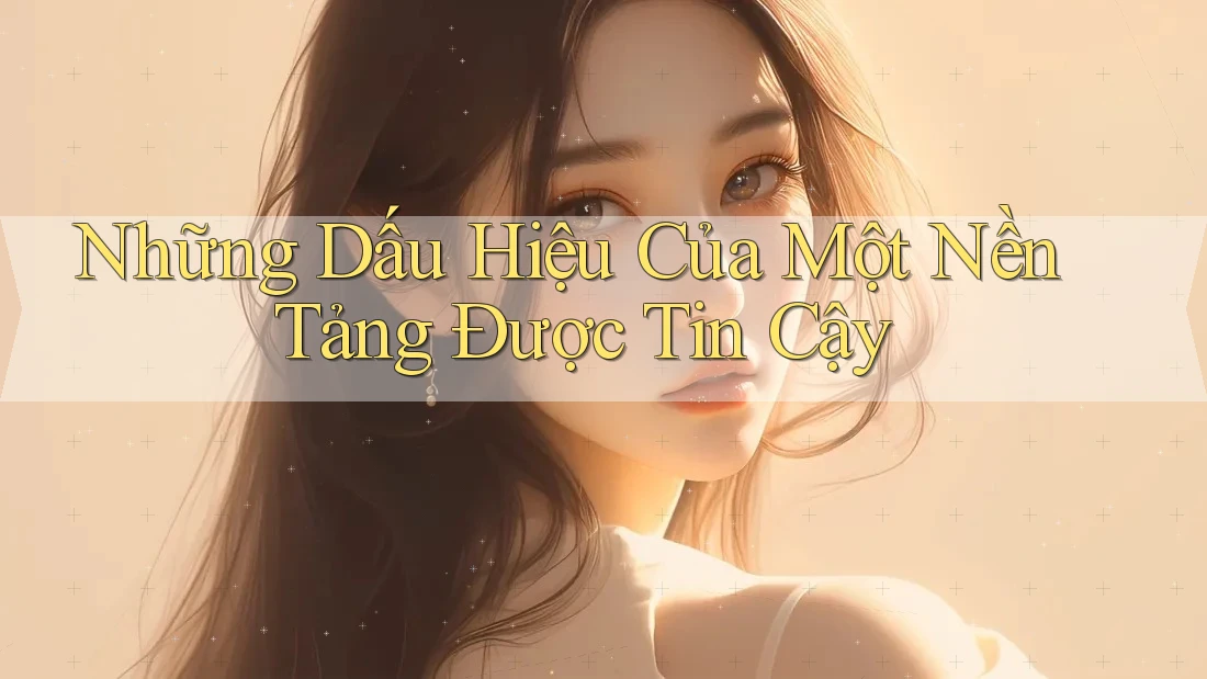 Những Dấu Hiệu Của Một Nền Tảng Được Tin Cậy Những Dấu Hiệu Của Một Nền Tảng Được Tin Cậy