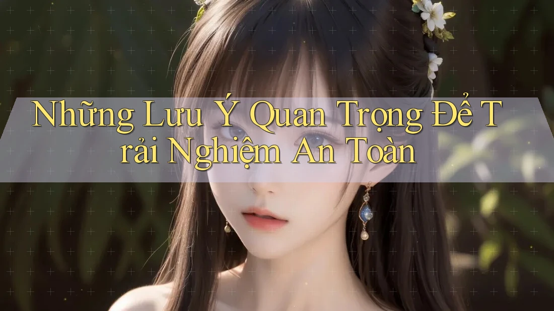 Những Lưu Ý Quan Trọng Để Trải Nghiệm An Toàn Những Lưu Ý Quan Trọng Để Trải Nghiệm An Toàn