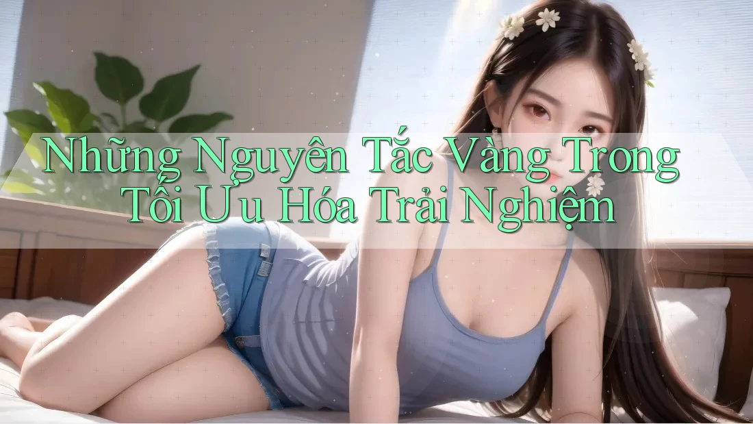 Những Nguyên Tắc Vàng Trong Tối Ưu Hóa Trải Nghiệm Những Nguyên Tắc Vàng Trong Tối Ưu Hóa Trải Nghiệm