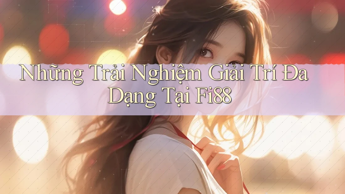 Những Trải Nghiệm Giải Trí Đa Dạng Tại Fi88
