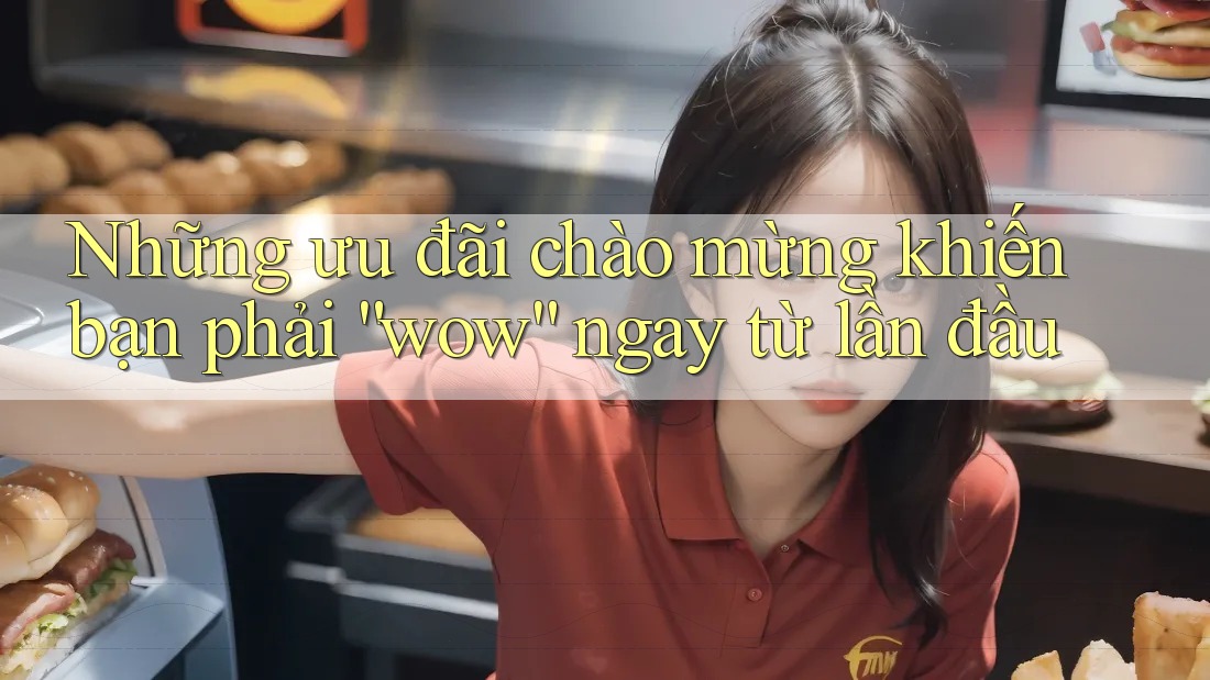 Những ưu đãi chào mừng khiến bạn phải “wow” ngay từ lần đầu Những ưu đãi chào mừng khiến bạn phải “wow” ngay từ lần đầu