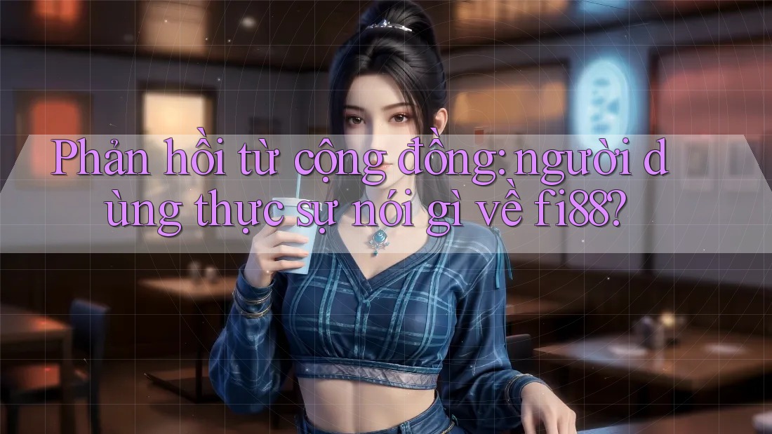 Phản hồi từ cộng đồng: người dùng thực sự nói gì về fi88?