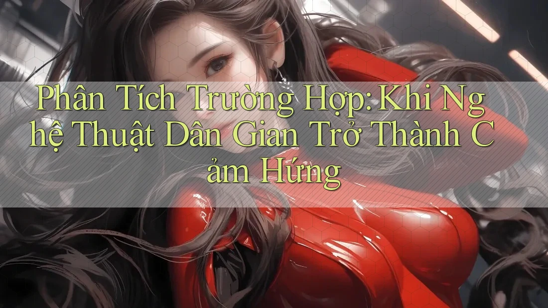 Phân Tích Trường Hợp: Khi Nghệ Thuật Dân Gian Trở Thành Cảm Hứng