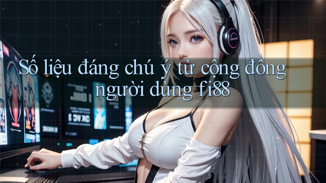 Số liệu đáng chú ý từ cộng đồng người dùng fi88