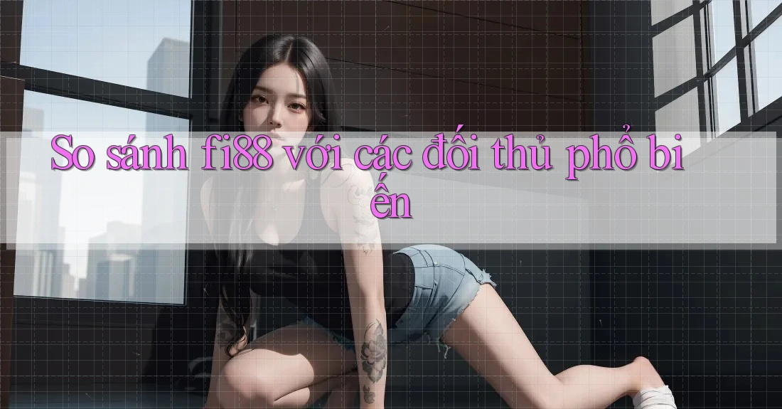 So sánh fi88 với các đối thủ phổ biến So sánh fi88 với các đối thủ phổ biến