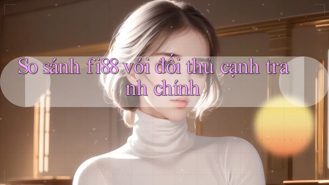 So sánh fi88 với đối thủ cạnh tranh chính