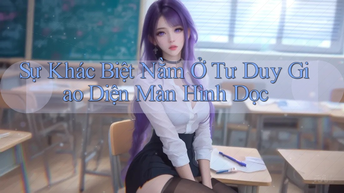 Sự Khác Biệt Nằm Ở Tư Duy Giao Diện Màn Hình Dọc Sự Khác Biệt Nằm Ở Tư Duy Giao Diện Màn Hình Dọc