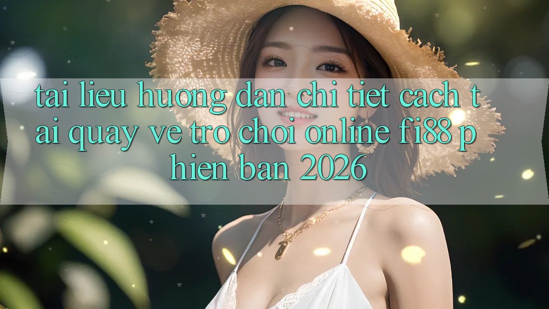 Tài liệu hướng dẫn chi tiết cách tải quay về trò chơi online Fi88 phiên bản 2026 Tài liệu hướng dẫn chi tiết cách tải quay về trò chơi online Fi88 phiên bản 2026