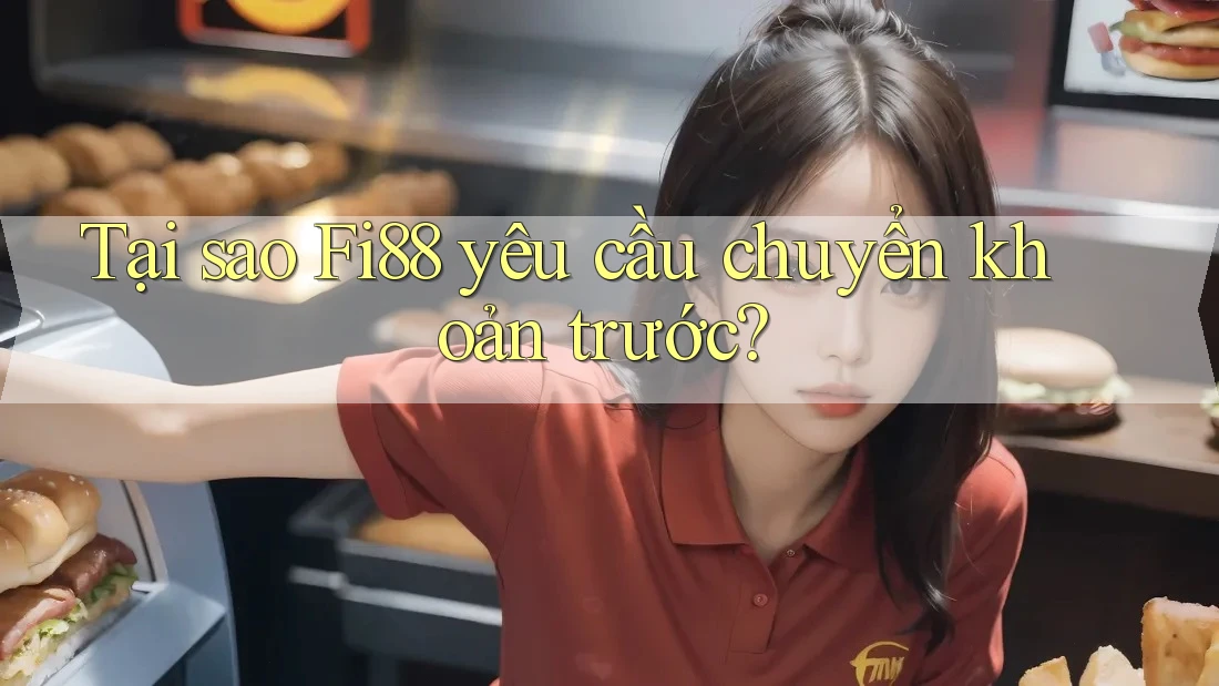 Tại sao Fi88 yêu cầu chuyển khoản trước? Tại sao Fi88 yêu cầu chuyển khoản trước?
