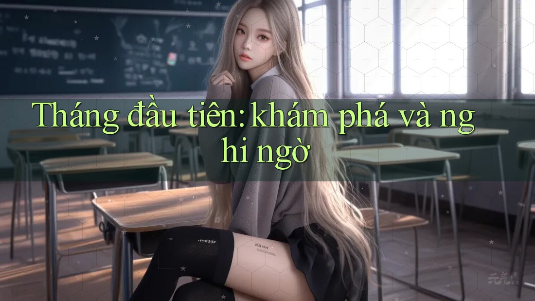 Tháng đầu tiên: khám phá và nghi ngờ Tháng đầu tiên: khám phá và nghi ngờ