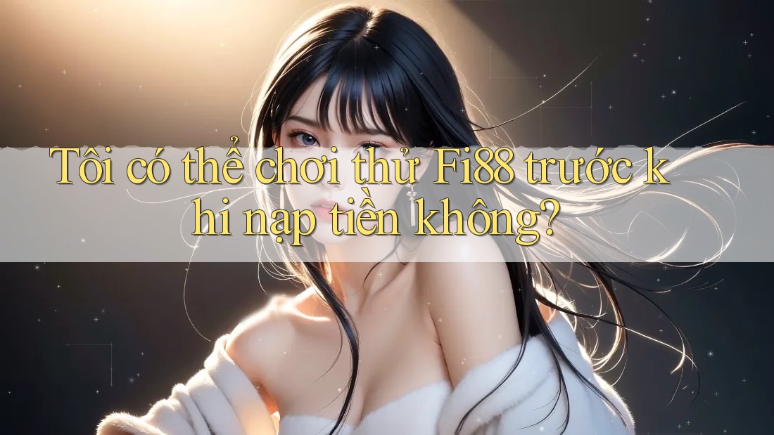 Tôi có thể chơi thử Fi88 trước khi nạp tiền không?