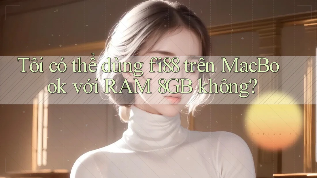 Tôi có thể dùng fi88 trên MacBook với RAM 8GB không?
