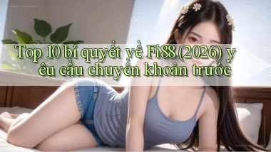 Top 10 bí quyết về Fi88 (2026) yêu cầu chuyển khoản trước