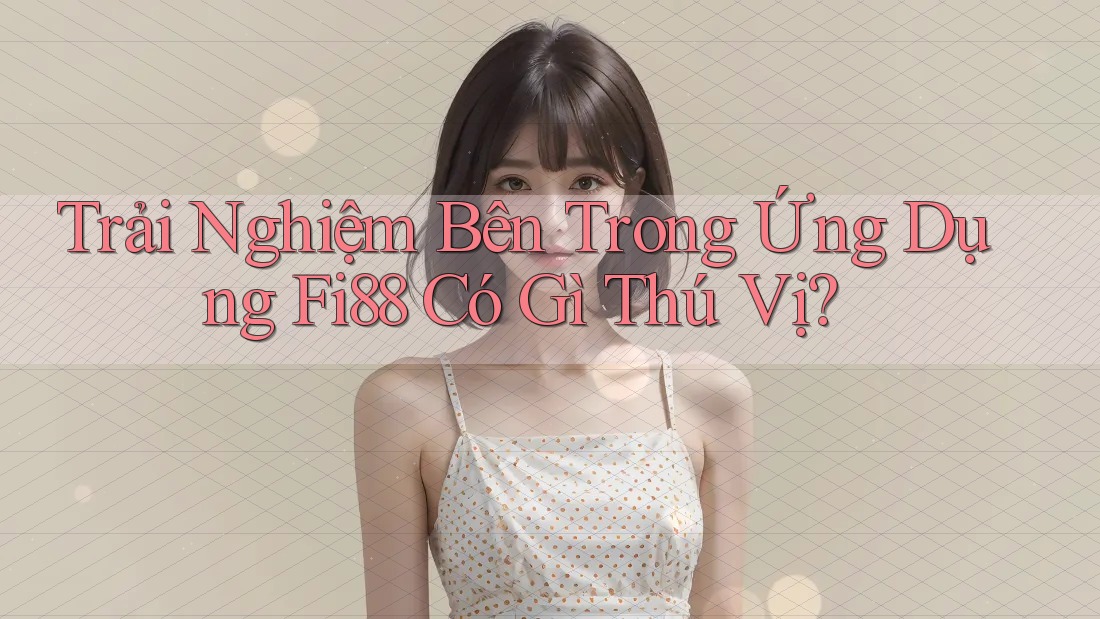 Trải Nghiệm Bên Trong Ứng Dụng Fi88 Có Gì Thú Vị?