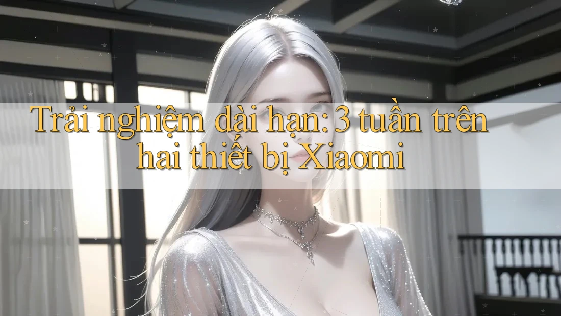 Trải nghiệm dài hạn: 3 tuần trên hai thiết bị Xiaomi Trải nghiệm dài hạn: 3 tuần trên hai thiết bị Xiaomi