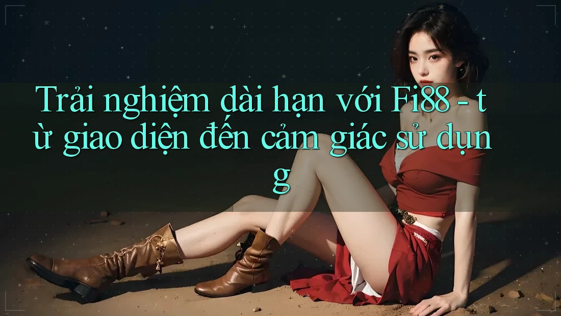 Trải nghiệm dài hạn với Fi88 - từ giao diện đến cảm giác sử dụng