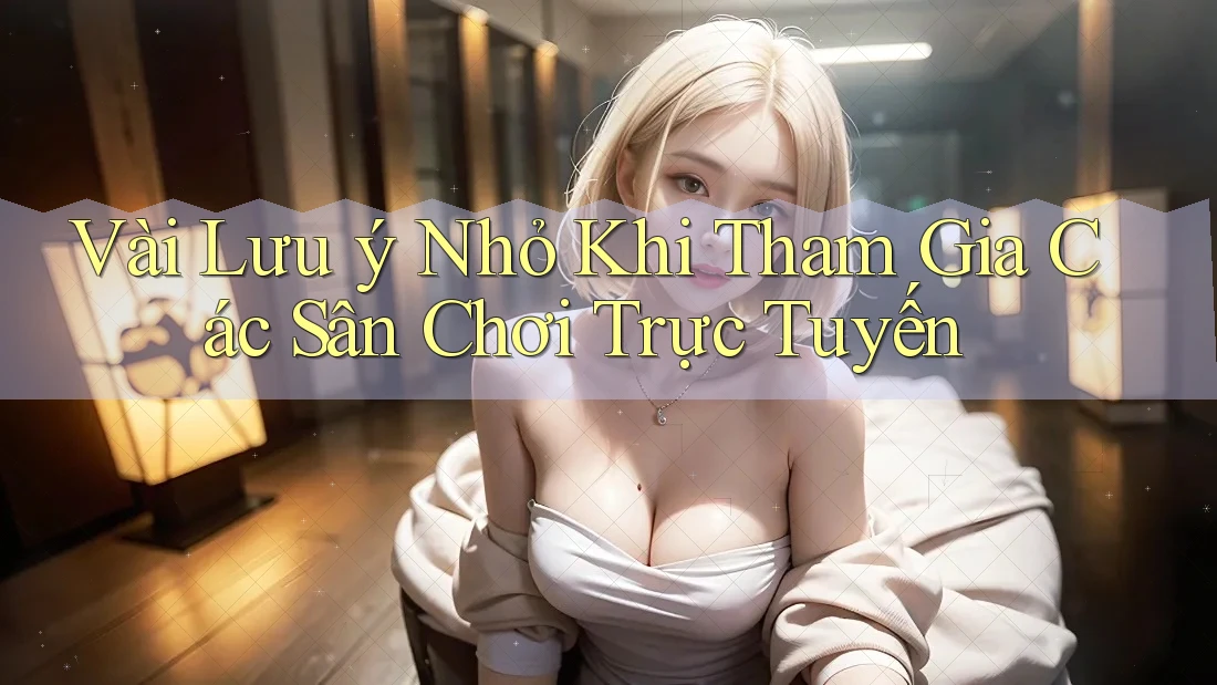 Vài Lưu ý Nhỏ Khi Tham Gia Các Sân Chơi Trực Tuyến Vài Lưu ý Nhỏ Khi Tham Gia Các Sân Chơi Trực Tuyến