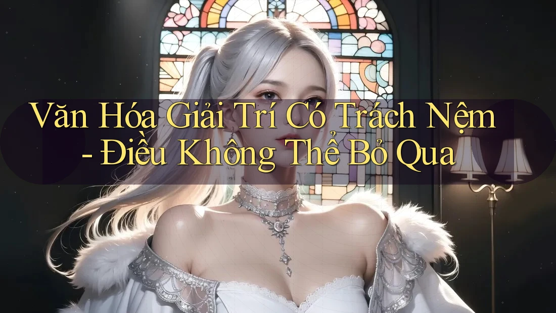 Văn Hóa Giải Trí Có Trách Nệm - Điều Không Thể Bỏ Qua Văn Hóa Giải Trí Có Trách Nệm - Điều Không Thể Bỏ Qua