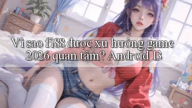 Vì sao fi88 được xu hướng game 2026 quan tâm Android 13
