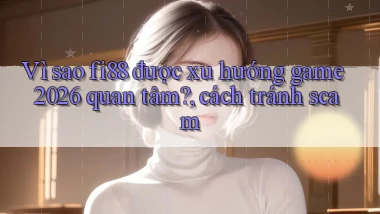 Vì sao fi88 được xu hướng game 2026 quan tâm, cách tránh scam