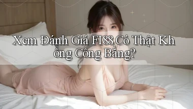xem đánh giá fi88 có thật không công bằng