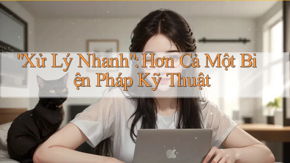 “Xử Lý Nhanh”: Hơn Cả Một Biện Pháp Kỹ Thuật “Xử Lý Nhanh”: Hơn Cả Một Biện Pháp Kỹ Thuật